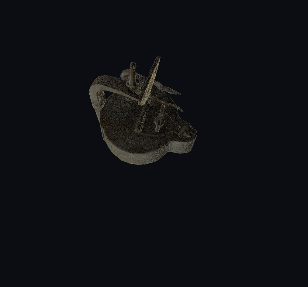 Froschlampe altes 3D-Modell